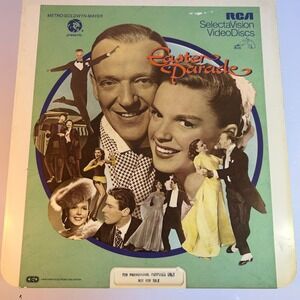 Easter Parade Irving Berlin RCA SelectaVision VideoDisc CED‎ Judy Garland